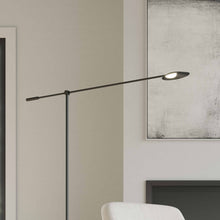 Load image into Gallery viewer, Rotaire LED Floor Lamp in Detail.