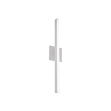 Load image into Gallery viewer, Vega Thin LED Wall Light in Brushed Nickel (Small).