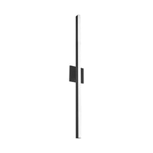 Load image into Gallery viewer, Vega Thin LED Wall Light in Black (Large).