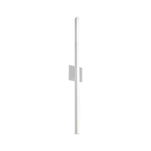 Load image into Gallery viewer, Vega Thin LED Wall Light in Brushed Nickel (Large).
