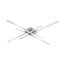Load image into Gallery viewer, Vega Minor LED Flush Mount Ceiling Light in Brushed Nickel (Large).