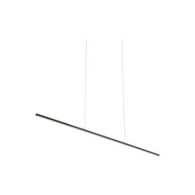 Load image into Gallery viewer, Vega Minor LED Linear Pendant Light in Black (Small).