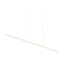Load image into Gallery viewer, Vega Minor LED Linear Pendant Light in White (Large).
