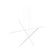 Load image into Gallery viewer, Vega Minor LED Multi Light Pendant Light in White (3-Bar).