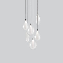 Load image into Gallery viewer, Victoria LED Multi Light Pendant Light in Detail.