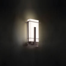 Load image into Gallery viewer, Kyoto Outdoor LED Wall Light in Detail.