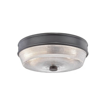 Load image into Gallery viewer, Lacey Flush Mount Ceiling Light in Old Bronze.