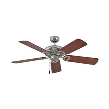 Load image into Gallery viewer, Lafayette Ceiling Fan in Brushed Nickel.