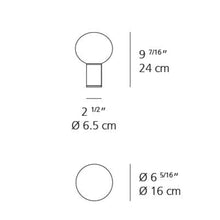 Load image into Gallery viewer, Laguna Table Lamp - line drawing.