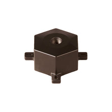 Load image into Gallery viewer, Large Tree Mount Junction Box Landscape Accessory in Bronze on Aluminum.