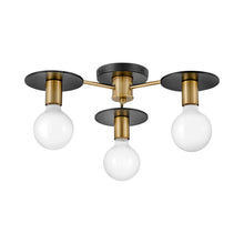 Load image into Gallery viewer, Bobbie Flush Mount Ceiling Light (3-Light).