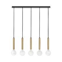 Load image into Gallery viewer, Bobbie Linear Pendant Light in Detail.