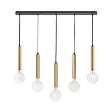 Load image into Gallery viewer, Bobbie Linear Pendant Light in Detail.