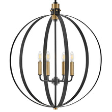 Load image into Gallery viewer, Cirque Chandelier in Detail.