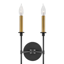 Load image into Gallery viewer, Hux Wall Light in Detail.