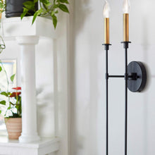 Load image into Gallery viewer, Hux Wall Light in Detail.