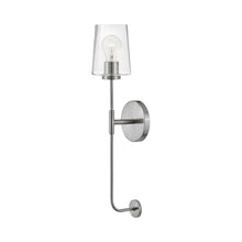 Load image into Gallery viewer, Kline Bath Wall Light in Brushed Nickel (23-Inch).