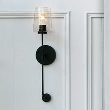 Load image into Gallery viewer, Kline Bath Wall Light in Detail.