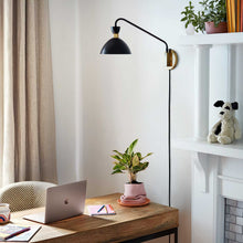 Load image into Gallery viewer, Simon Plug-In Wall Light in office.
