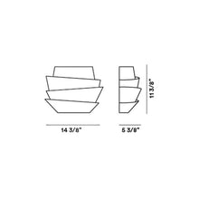 Load image into Gallery viewer, Le Soleil Wall Light - line drawing.