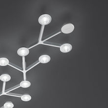 Load image into Gallery viewer, LED Net Line Ceiling Light in Detail.