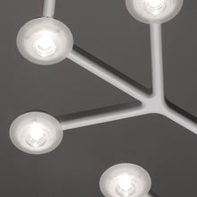 Load image into Gallery viewer, LED Net Line Ceiling Light in Detail.