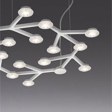 Load image into Gallery viewer, LED Net Circular Suspension Light in Detail.