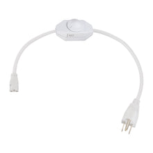 Load image into Gallery viewer, LED Under-Cabinet Power Cord in White.