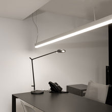 Load image into Gallery viewer, LEDbar Round Suspension Light in living room.
