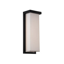 Load image into Gallery viewer, Ledge Outdoor LED Wall Light in Medium/Black.