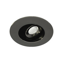 Load image into Gallery viewer, LEDme 1 Inch Round Adjustable LED Downlight in Gun Metal.