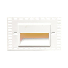 Load image into Gallery viewer, LEDme Horizontal LED Trimless Step and Wall Light in Amber.