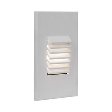 Load image into Gallery viewer, LEDme Vertical Louvered LED Step and Wall Light in Amber/White.