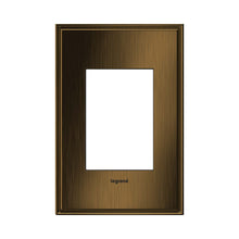 Load image into Gallery viewer, adorne® Cast Metals PLUS 1-Gang Wall Plate in Coffee.
