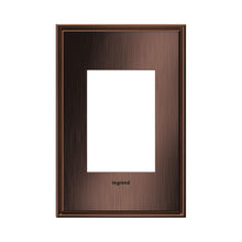 Load image into Gallery viewer, adorne® Cast Metals PLUS 1-Gang Wall Plate in Matte Antique Copper.
