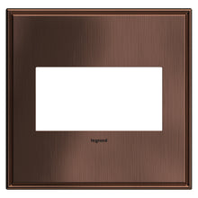 Load image into Gallery viewer, adorne® Cast Metals Wall Plate in Matte Antique Copper (2-Gang).