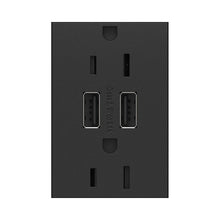 Load image into Gallery viewer, adorne® Dual USB Plus-Size Outlet Combo.