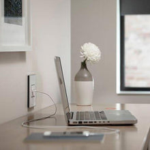 Load image into Gallery viewer, adorne® Half-Size Outlet in home office.