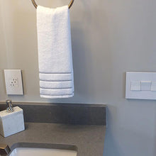 Load image into Gallery viewer, adorne® Paddle 20A Switch in bathroom.