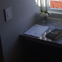 Load image into Gallery viewer, adorne® Paddle 20A Switch in bedroom.