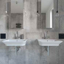 Load image into Gallery viewer, adorne® Paddle Half Switch in bathroom.