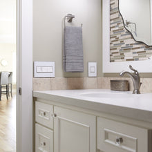 Load image into Gallery viewer, adorne® Paddle Switch in bathroom.