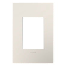 Load image into Gallery viewer, adorne® Plastics Plus 1-Gang Wall Plate in Satin Light Almond.