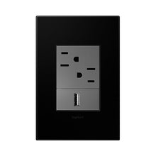 Load image into Gallery viewer, adorne® Plastics Plus 1-Gang Wall Plate in Detail.