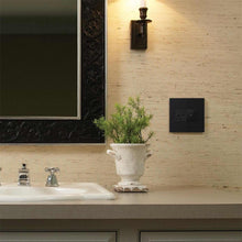 Load image into Gallery viewer, adorne® Plastics Plus 1-Gang Wall Plate in bathroom.