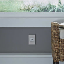 Load image into Gallery viewer, adorne® Plastics Plus 1-Gang Wall Plate in Detail.