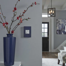 Load image into Gallery viewer, adorne® Plastics Plus 1-Gang Wall Plate in living room.