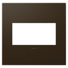 Load image into Gallery viewer, adorne® Plastics Wall Plate in Bleu Noir (2-Gang).