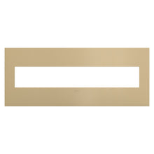 Load image into Gallery viewer, adorne® Plastics Wall Plate in Golden Sands (6-Gang).