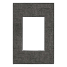Load image into Gallery viewer, adorne® Real Materials Plus 1-Gang Wall Plate in Rustic Grey.